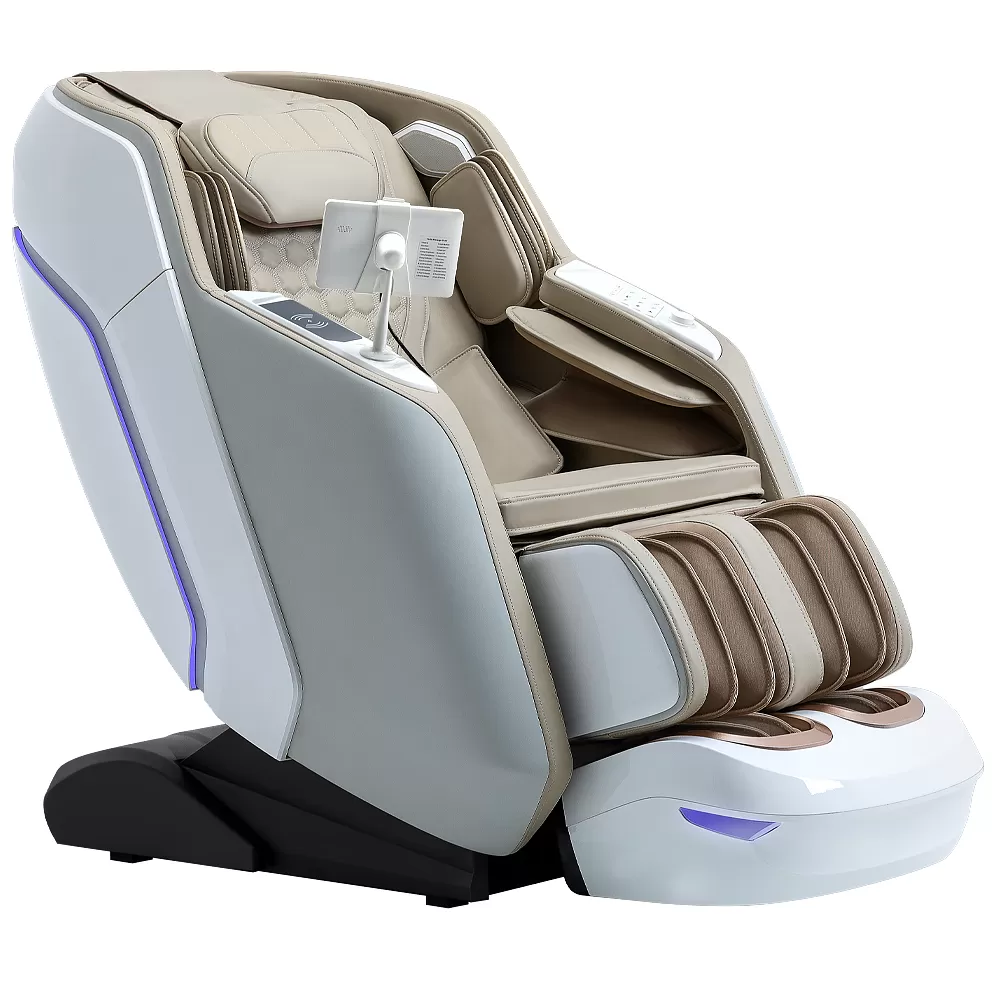Luxury TFT Large Screen ABS Shell Full Body Zero Gravity Massage Chair thumbnail 4